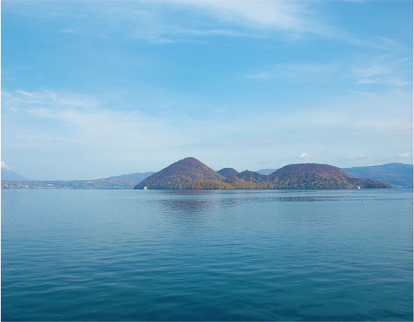 洞爺湖温泉街を散策